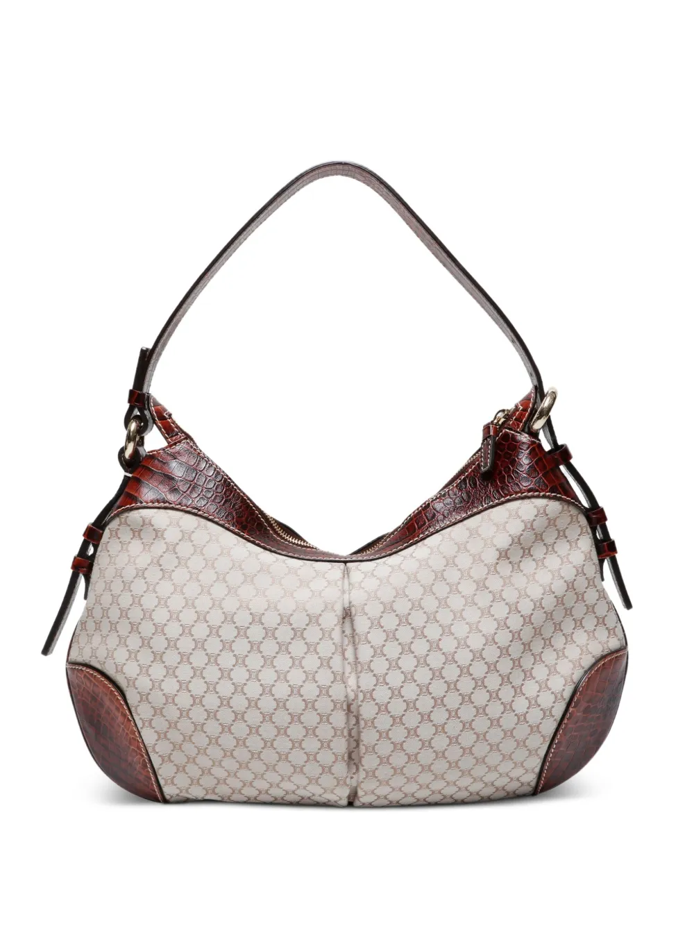 Celine Pre-Owned 2000-2010s マカダム ショルダーバッグ | ニュートラル | Image 1