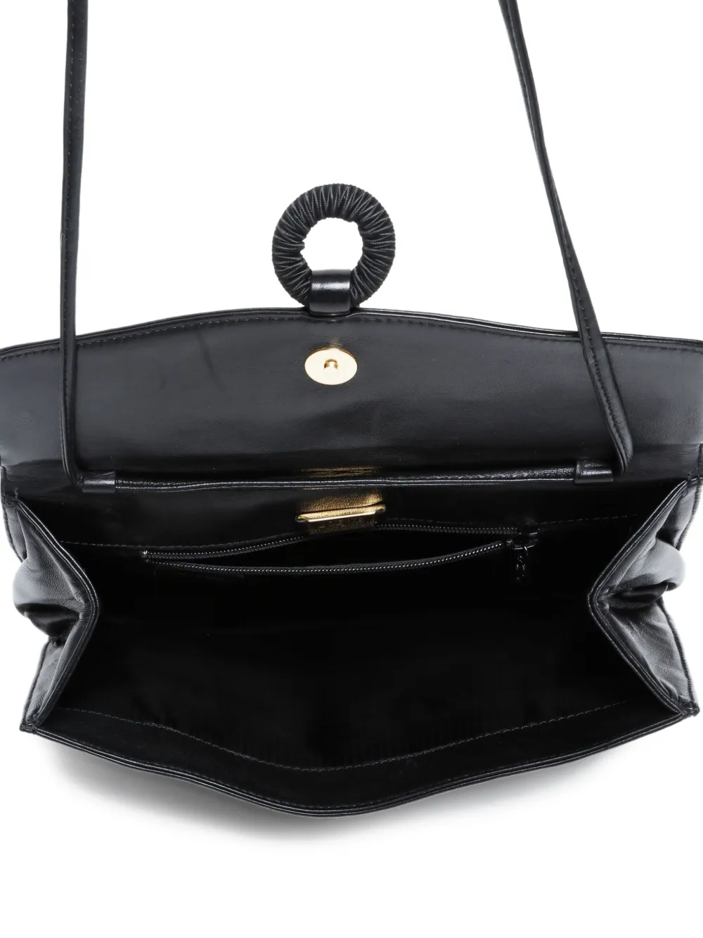 ロエベ LOEWE ショルダーバッグ レザー ブラック　アナグラム LOEWE ロエベ アナグラムロゴ ショルダーバッグ ブラック レザー