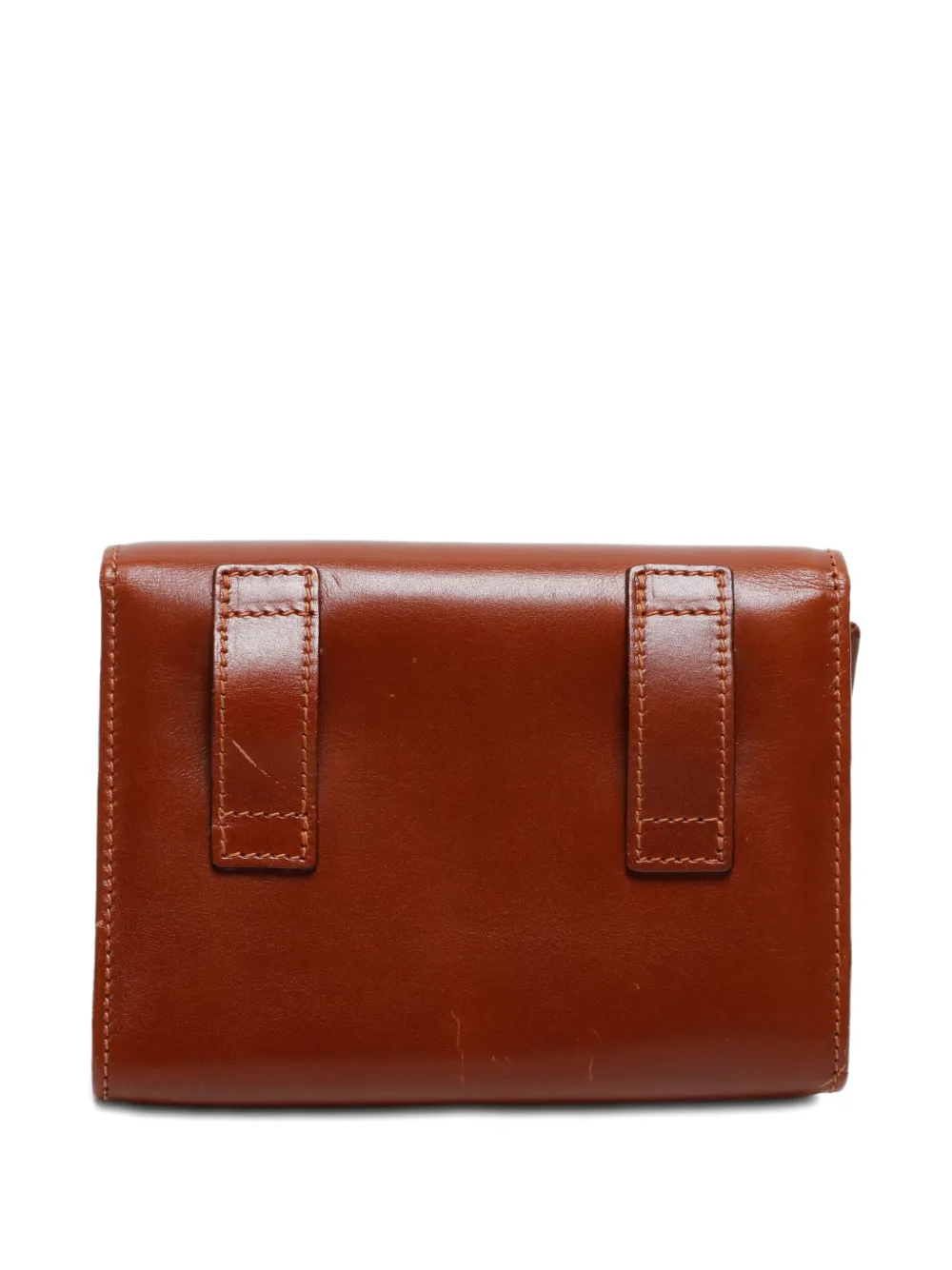 Pre-owned Ferragamo 1990-2010s Mini Vara Shoulder Bag In Brown