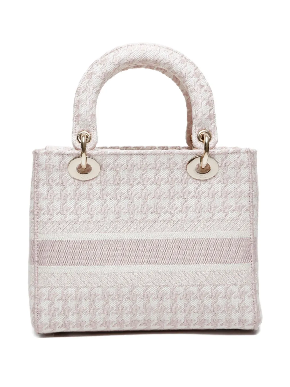 Pre-owned Dior 2020 Medium D-lite Tote Bag In Pink