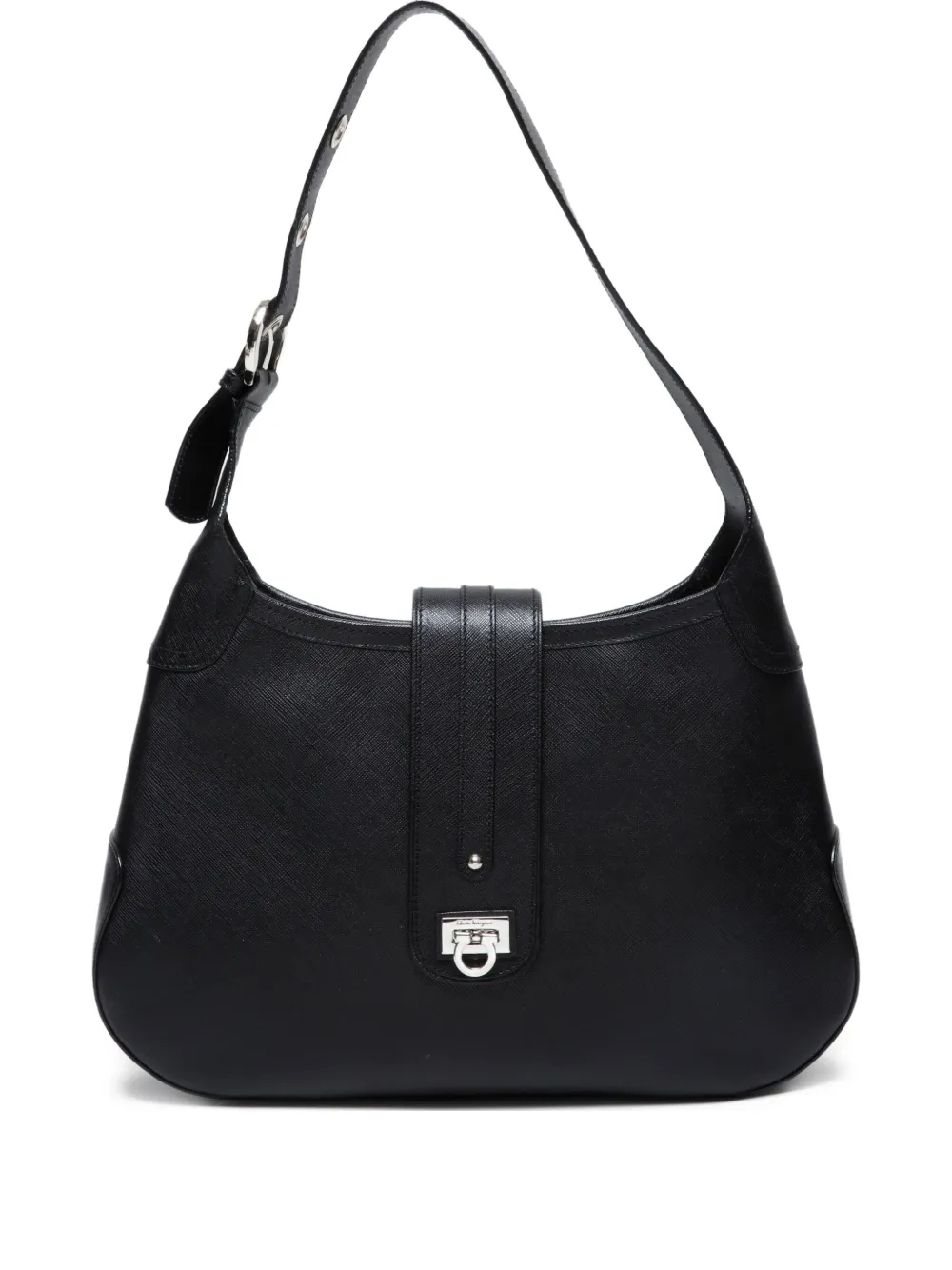 Ferragamo Pre-Owned 2000-2015 Gancini shoulder bag | Black | Image 1