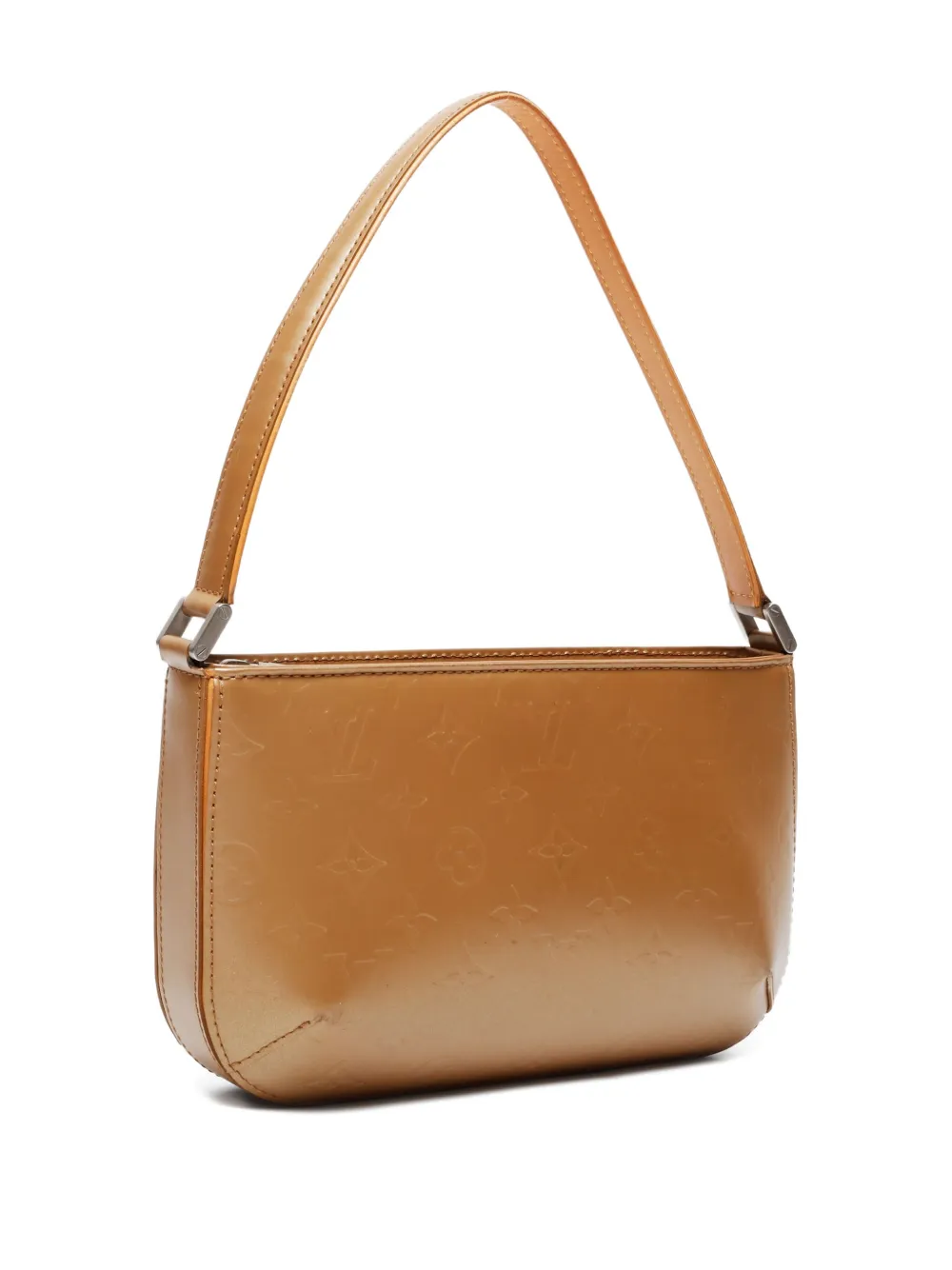 Pre-owned Louis Vuitton 2003 Mat Fowler Shoulder Bag In Gold