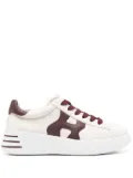 Hogan Rebel leather platform sneakers - Neutrals