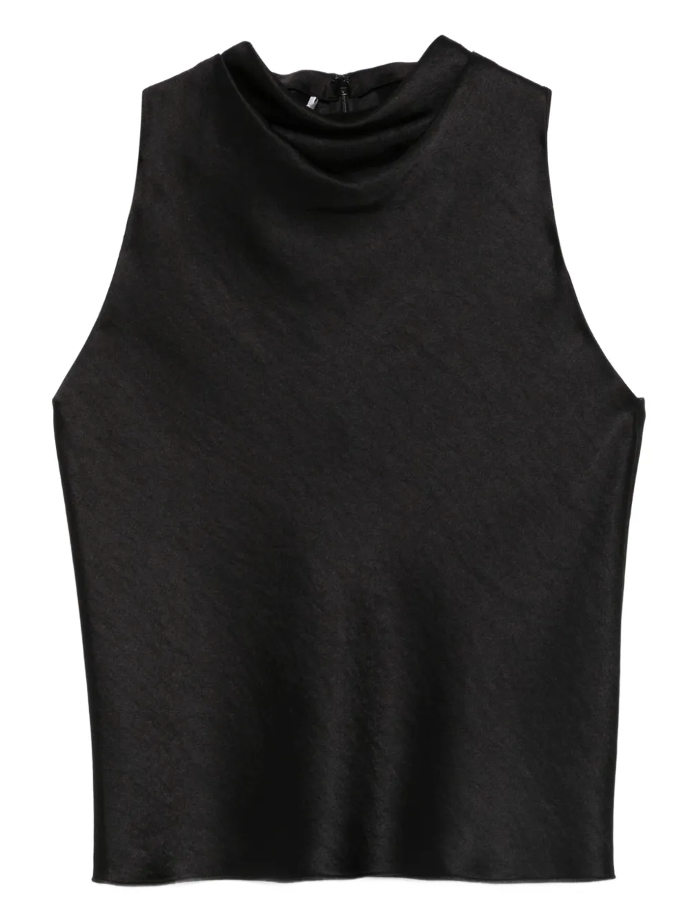 Vince cowl-neck sleeveless top | Black | Image 1