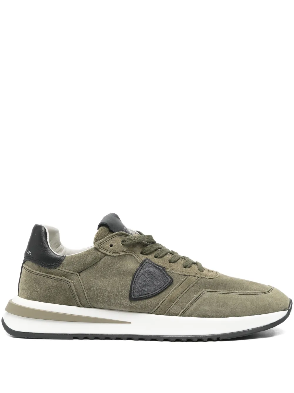 Philippe Model Paris suede leather sneakers Green