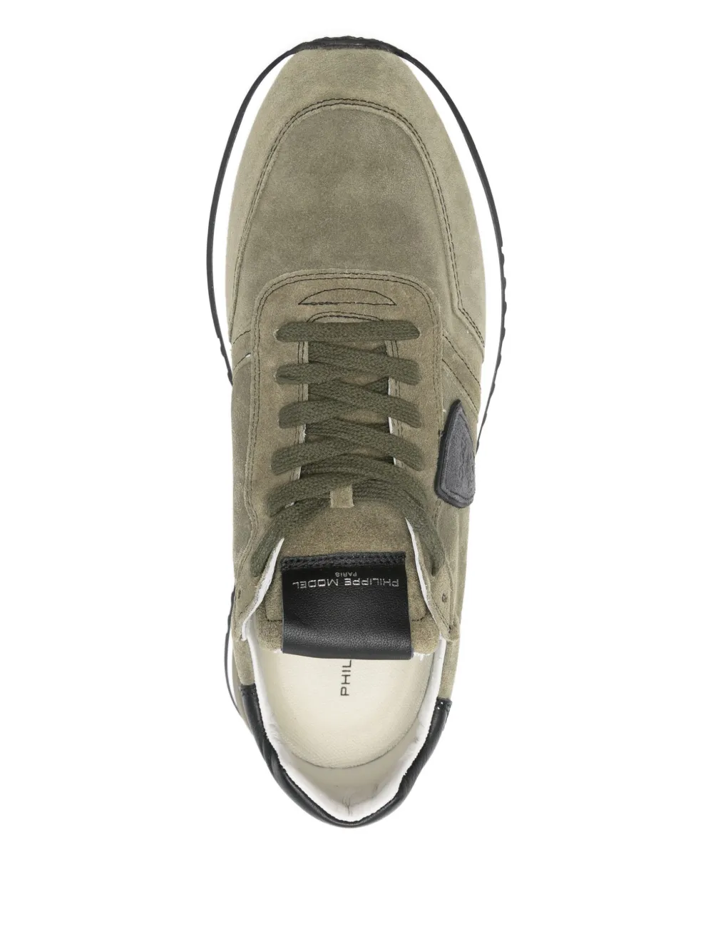 Philippe Model Paris Leren sneakers Groen