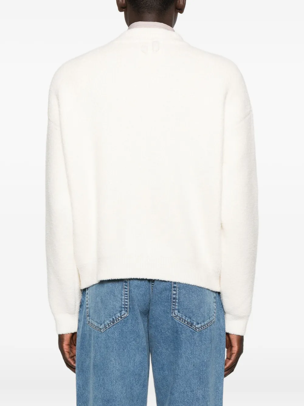 Jacquemus Sweater met ronde hals Wit