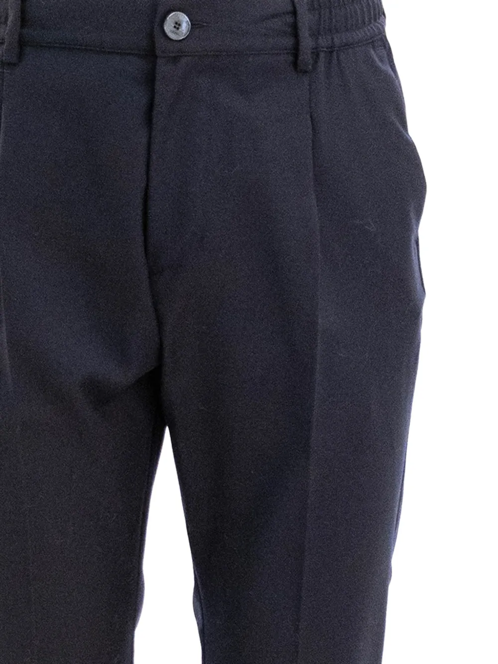 Cruna pleated-front trousers - Blauw
