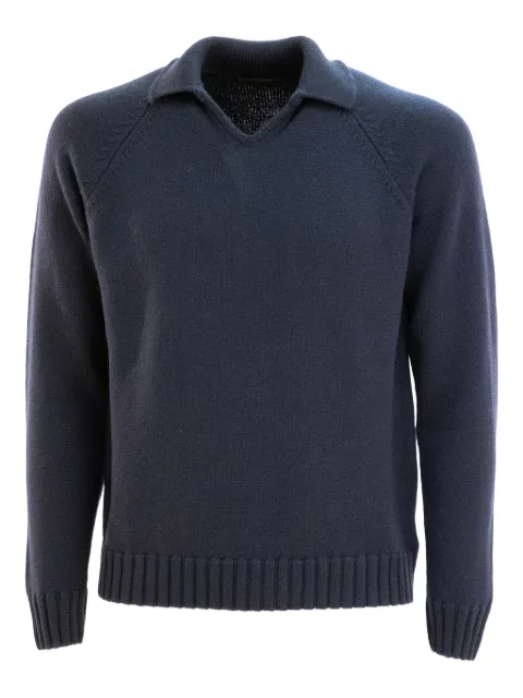 Zanone suéter con cuello en V