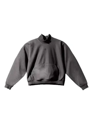 BALENCIAGA ブラック ハイネックスウェット YEEZY GAP ENGINEERED BY BALENCIAGA ハイネック スウェットシャツ