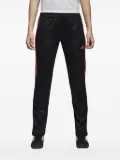 adidas three-stripe track pants - Black