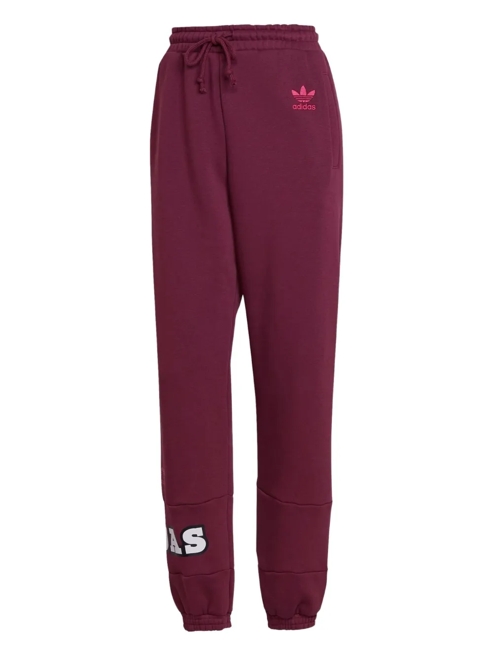 adidas Trainingsbroek met geborduurd logo Rood