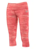adidas elasticated-waistband capris - Red