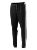 adidas three-stripe track pants - Black
