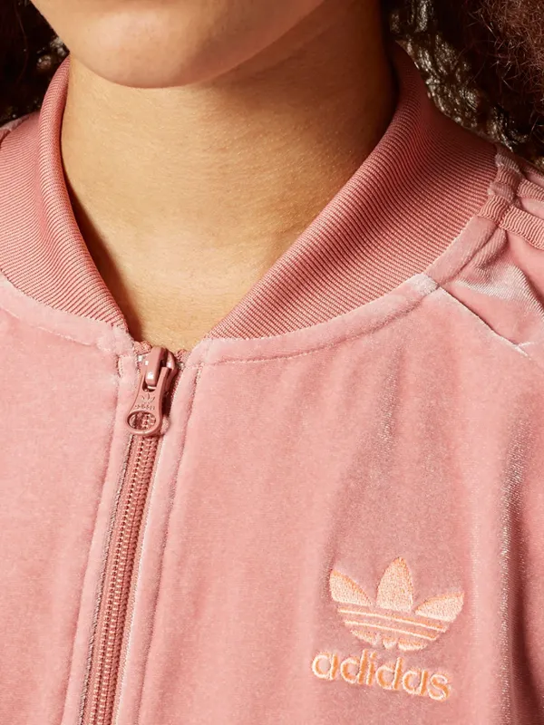 Adidas Stadium Velvet Vibes トラックジャケット | ピンク | FARFETCH JP