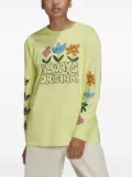 adidas Stadium printed ""Pulse Yellow"" T-shirt