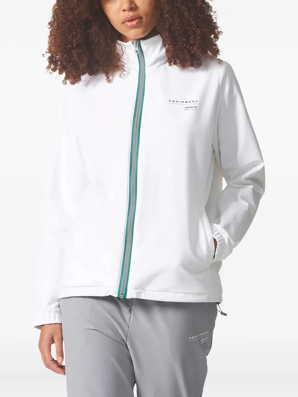 adidas Stadium Originals EQT jacket | White | Image 1