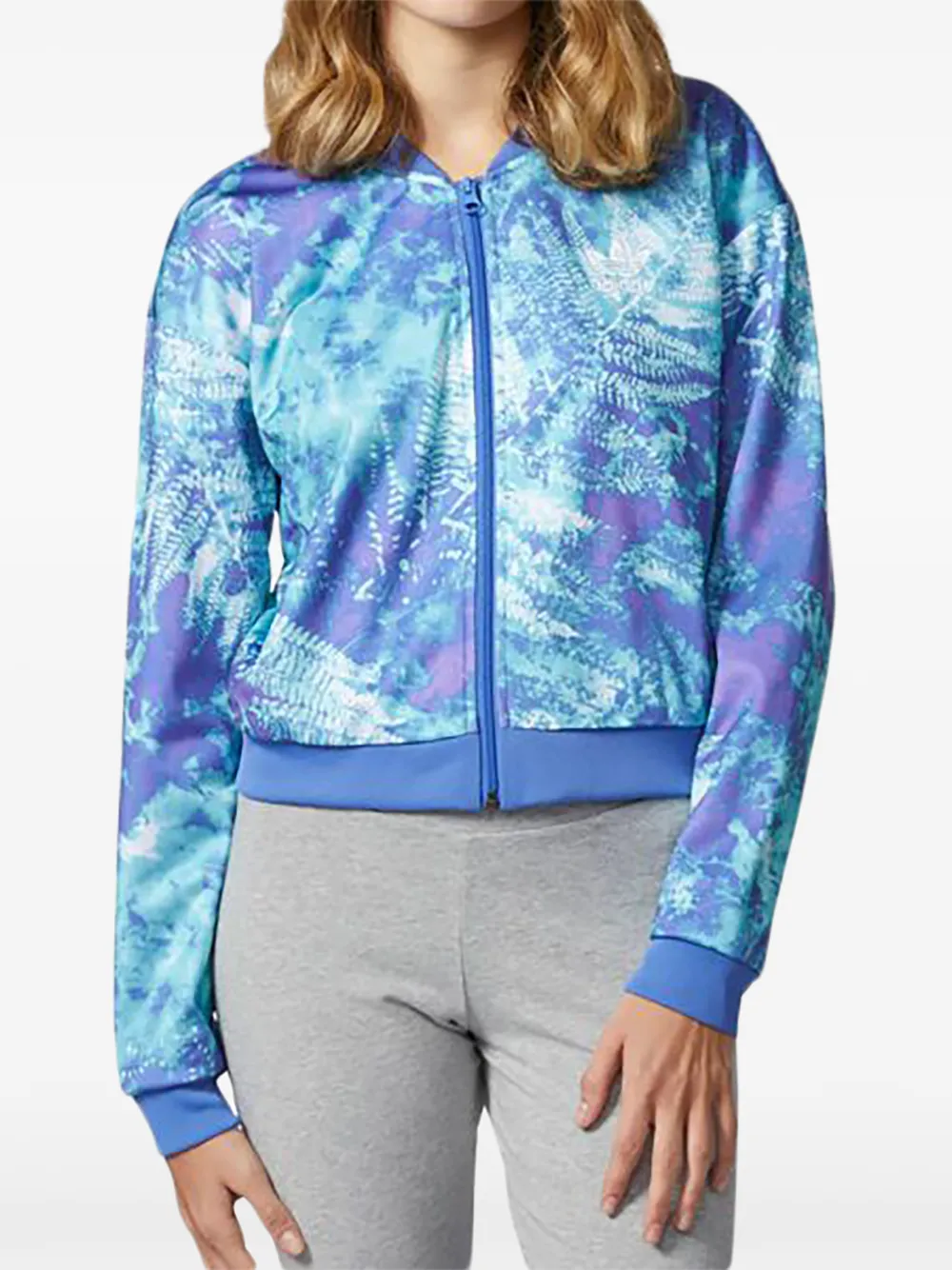  Adidas Stadium Originals Ocean Elements multicolour Jacket - Blue 