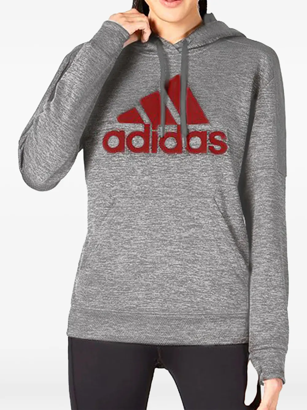 Adidas Originals Shine hoodie met logo Grijs