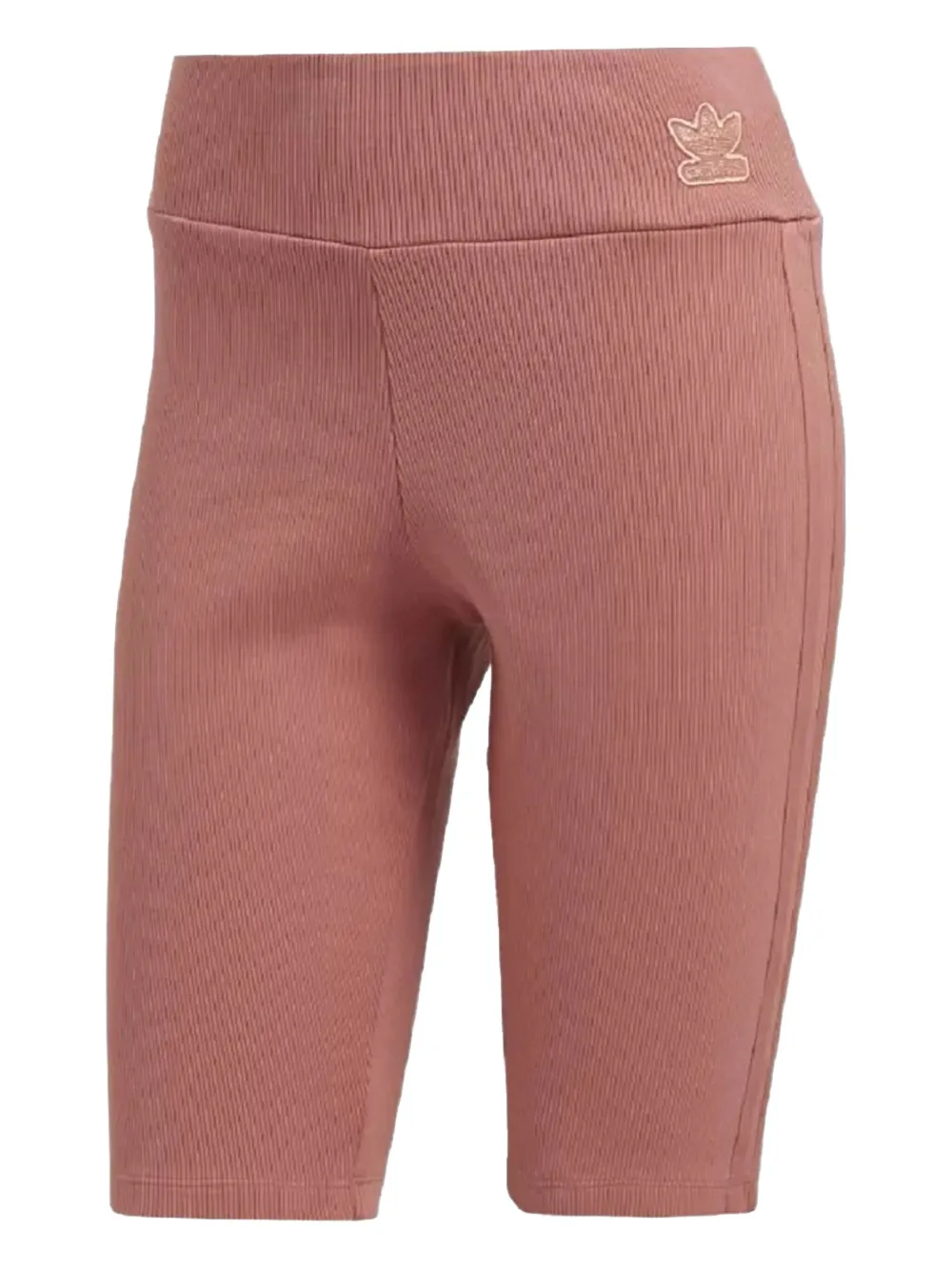 adidas Stadium fine-ribbed "Ash Pink" cycling shorts | Pink | Image 1