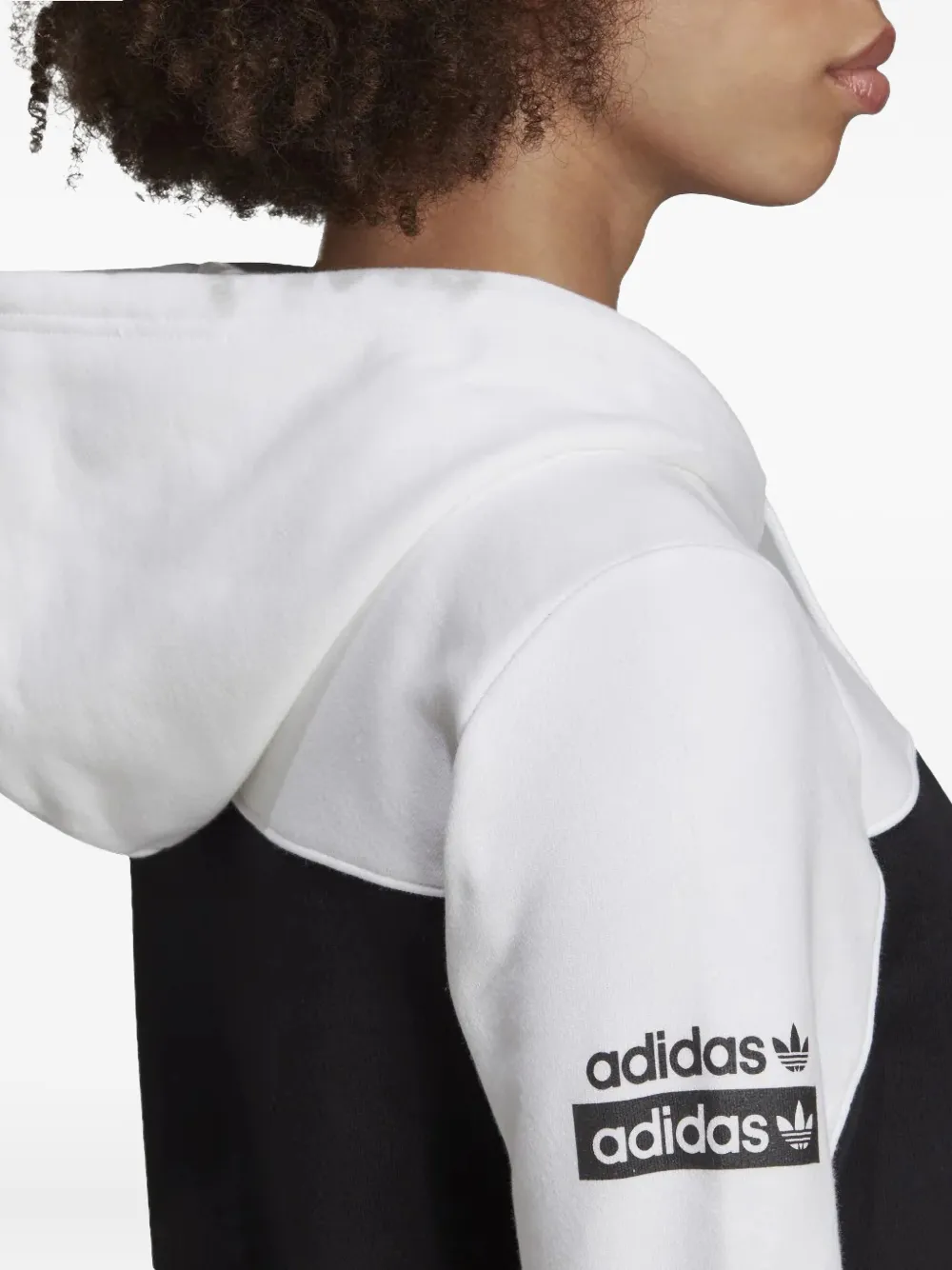 adidas Originals Logo hooded track jacket | Fitted Jackets | Image 2