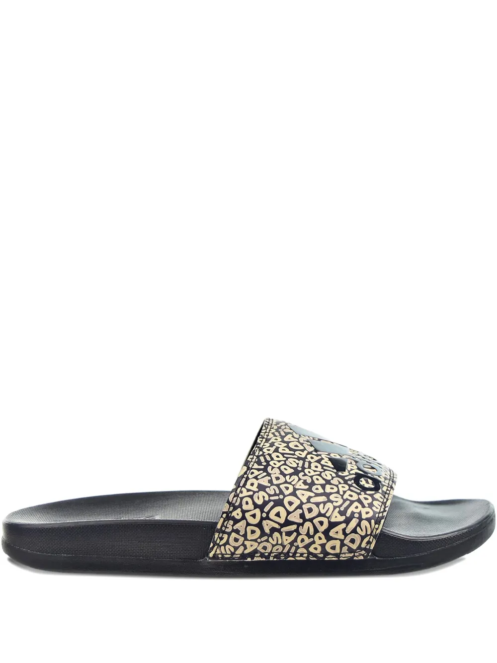 adidas Adilette logo-print comfort slides Black