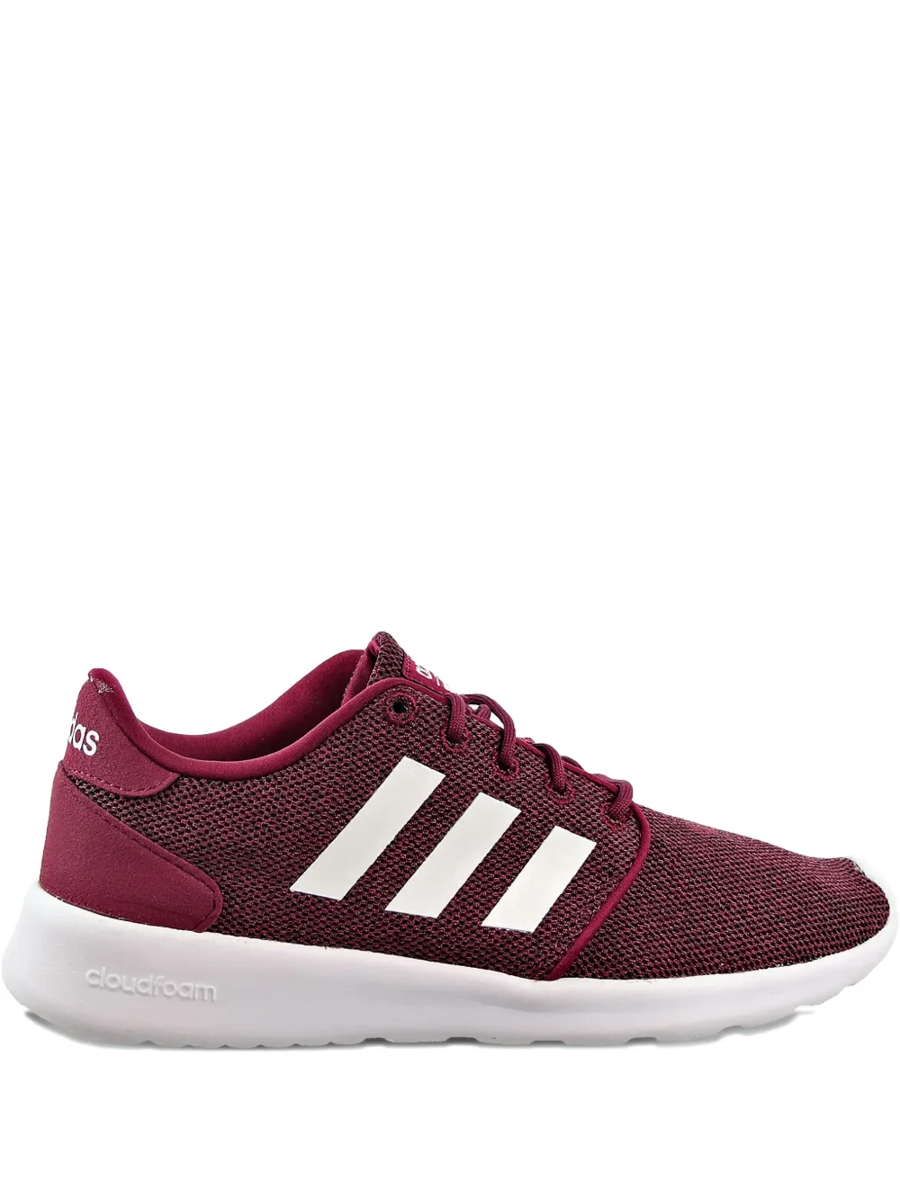 adidas Cloudfoam QT Racer three-stripe sneakers Red
