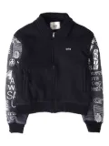 Arte Antwerp wool blend bomber jacket - Blue