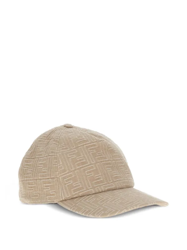 FENDI FF Motif Baseball Cap (O/S) FENDI FF Motif Baseball Cap (O/S) main image 3
