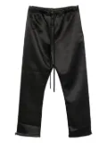FEAR OF GOD ESSENTIALS drawstring satin trousers - Black