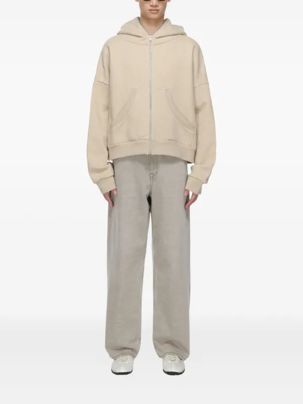ENTIRE STUDIOS zip-up Hoodie | Neutrals | FARFETCH