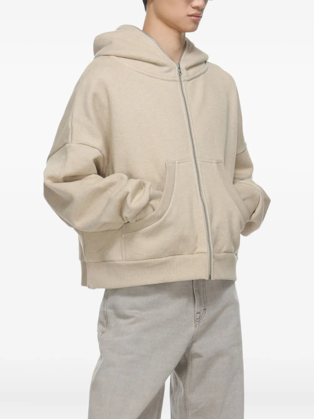Entire Studios Zip-up Hoodie In Neutral