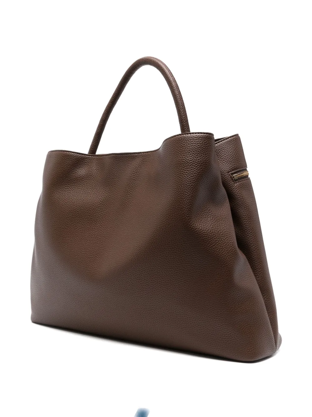 Twinset Key-charm Tote Bag In Brown