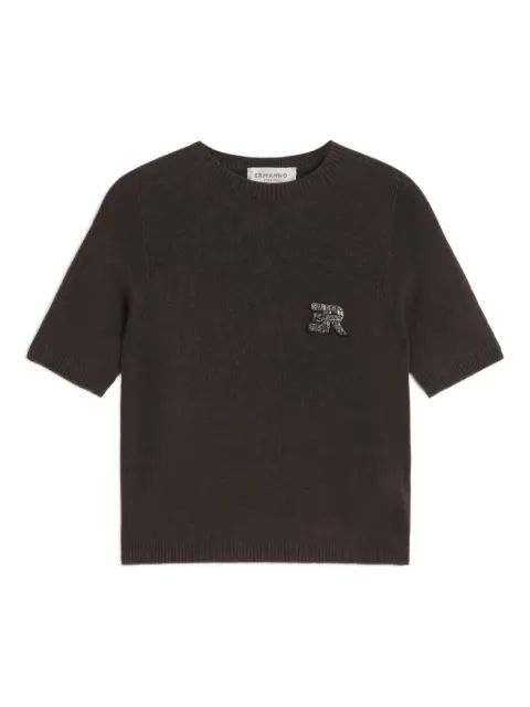 ERMANNO FIRENZE  logo-embellishment T-shirt