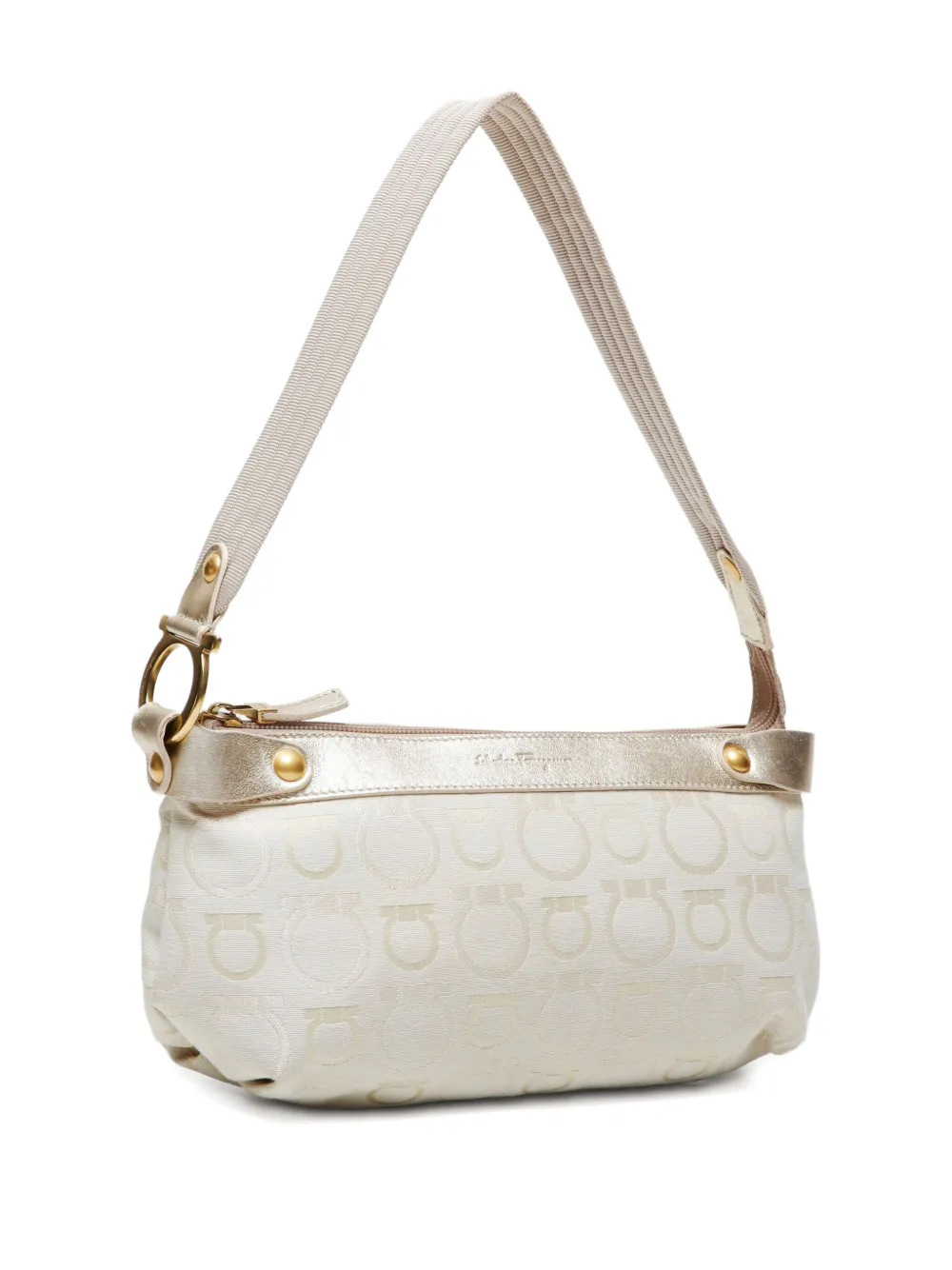 Ferragamo Pre-Owned 2000s Gancini-pattern shoulder bag | Image 2