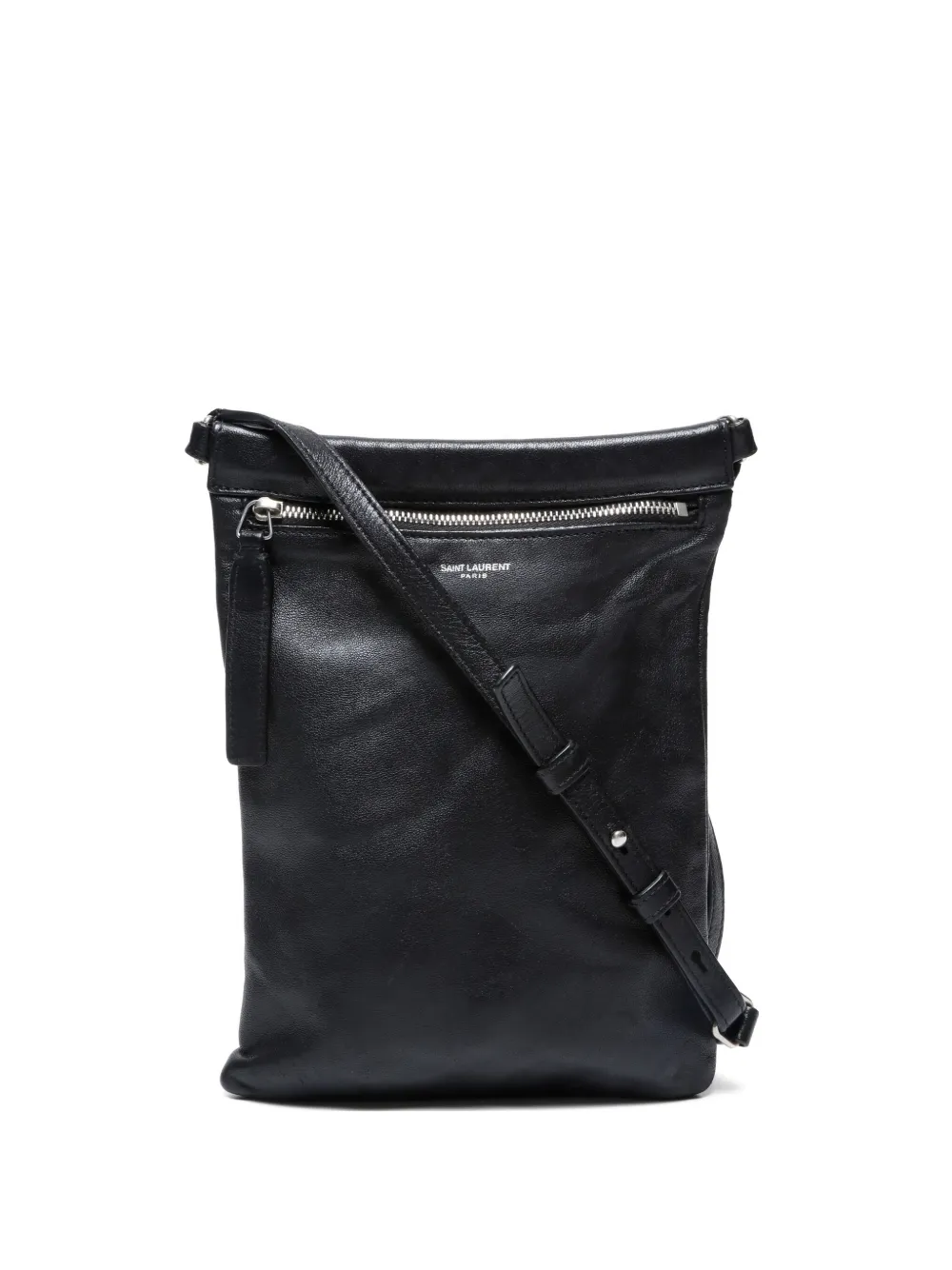 Saint Laurent Pre-Owned 2020s leather crossbody bag | Black | Image 1