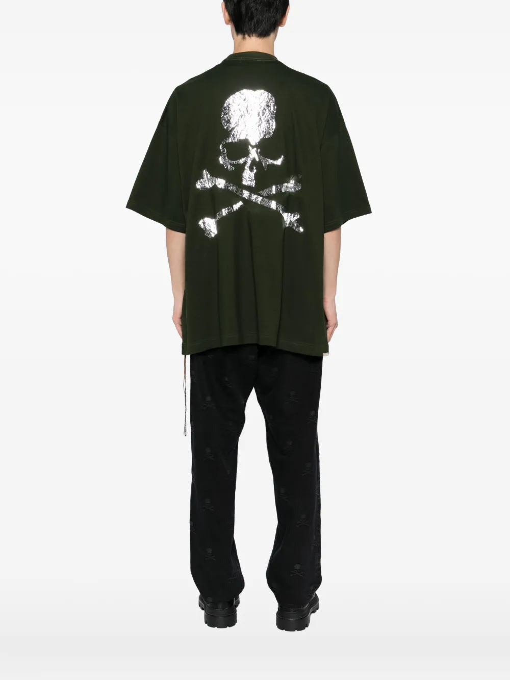 Mastermind World T-shirt met logoprint Groen