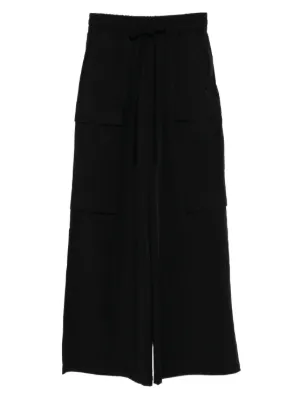 Jean Paul Gaultier Pre-Owned 2000s ラップパンツスカート | ブラック