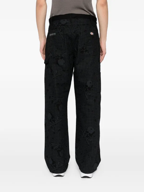 Mastermind Japan x Dickies graphic-print Trousers | Black | FARFETCH
