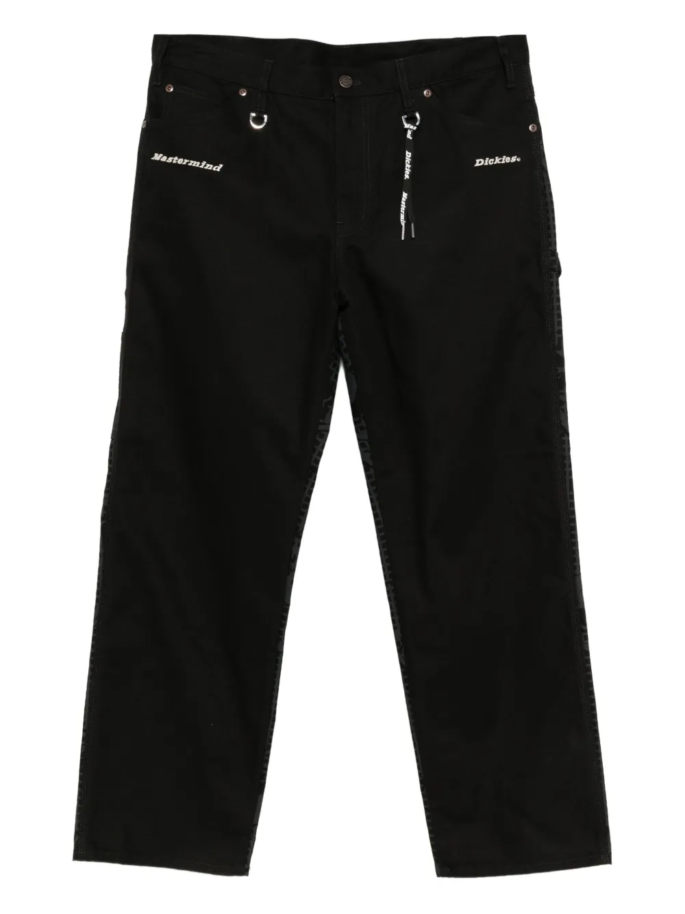 Mastermind Japan x Dickies graphic-print trousers | Black | Image 1