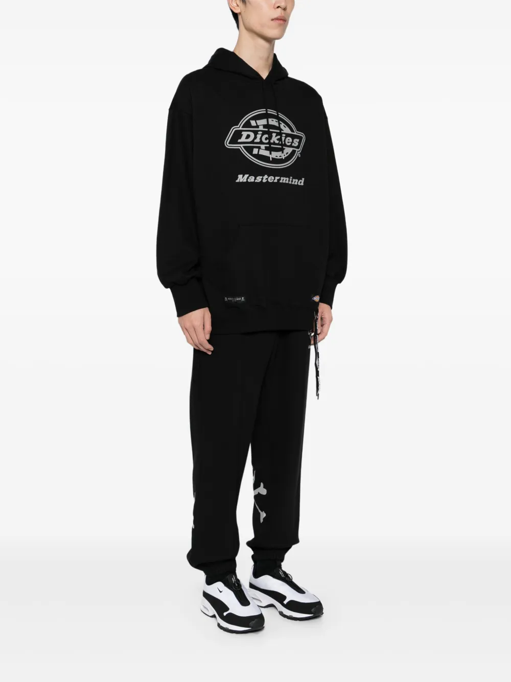 Mastermind Japan x Dickies logo-print Hoodie | Black | FARFETCH