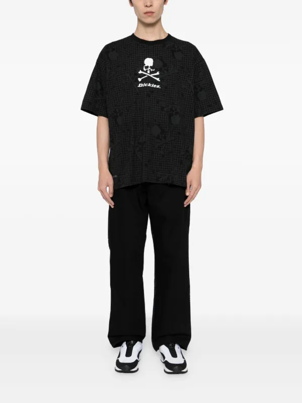 Mastermind Japan x Dickies logo-print T-shirt | Black | FARFETCH ZA