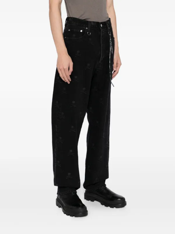Mastermind Japan Monogram Jeans | Black | FARFETCH