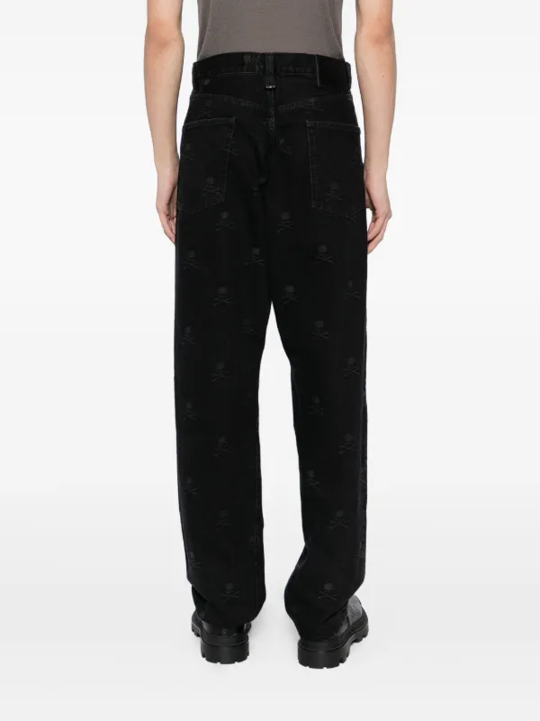 Mastermind Japan Monogram Jeans | Black | FARFETCH