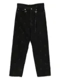 Mastermind Japan monogram jeans - Black