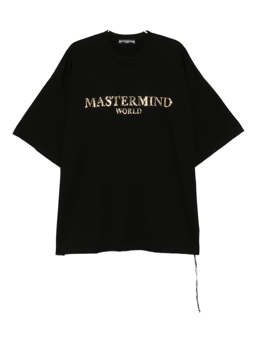 Mastermind World logo-print T-shirt | Black | Image 1