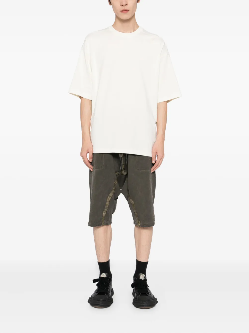 Thom Krom Stretch T-shirt - Beige