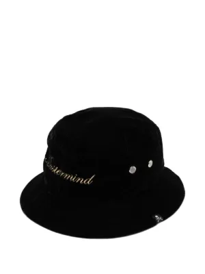 Visvim logo-embroidered Bucket Hat | Black | FARFETCH ID