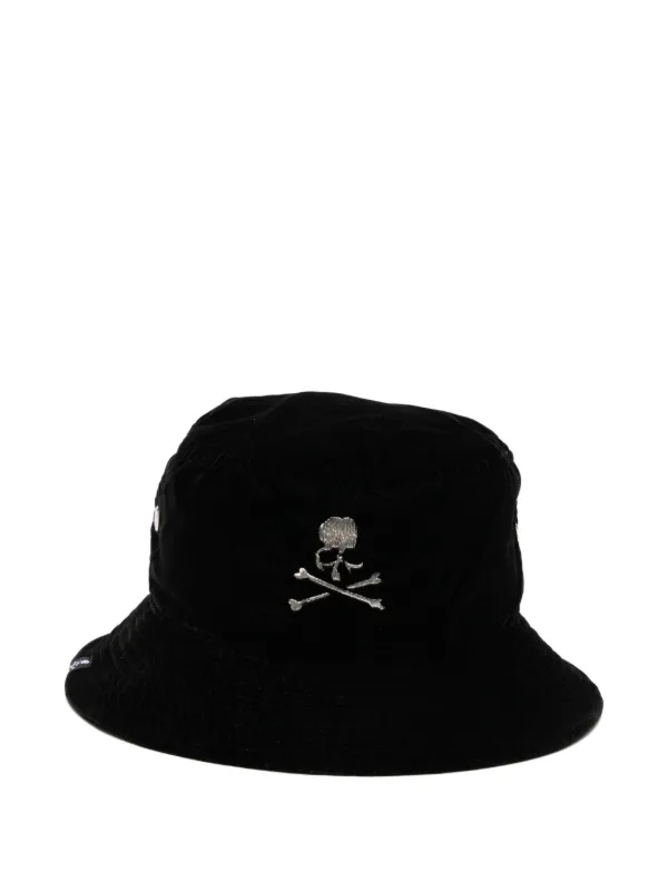 Mastermind World logo-embroidered Bucket Hat | Black | FARFETCH