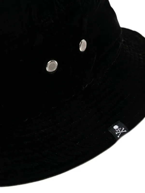 Mastermind World logo-embroidered Bucket Hat | Black | FARFETCH